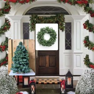 Set coronita, bradut, ghirlanda - Decoreaza-ti casa de Craciun!