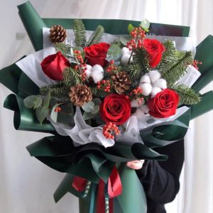 buchet fantezie de iarna