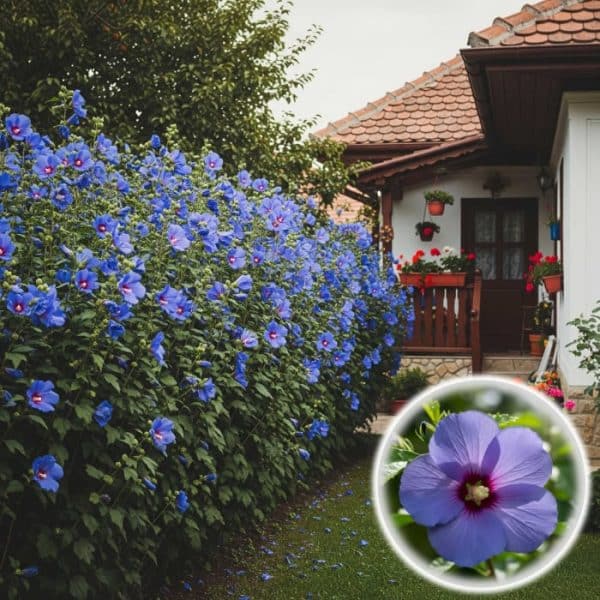 Hibiscus syriacus „Oiseau Bleu”