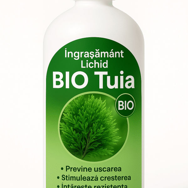 Îngrășământ Lichid BIO Tuia – 500 ml | Previne uscarea, stimulează creșterea și întărește rezistența