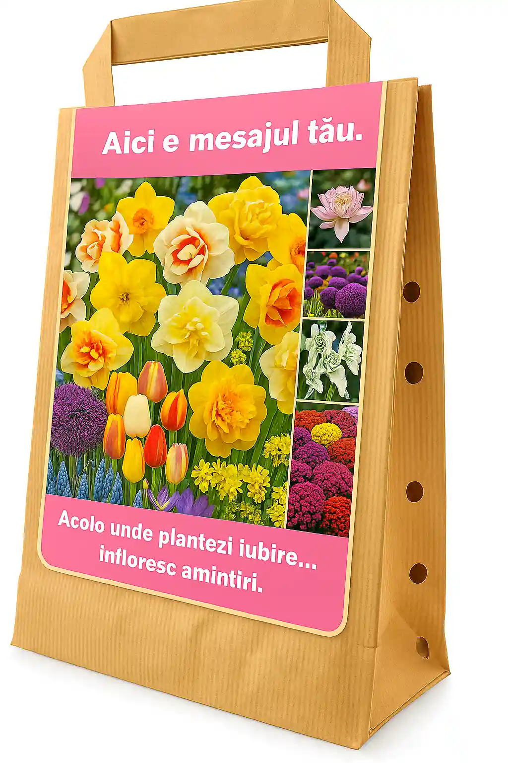 Cadou cu Flori – Mesaj pentru Suflet